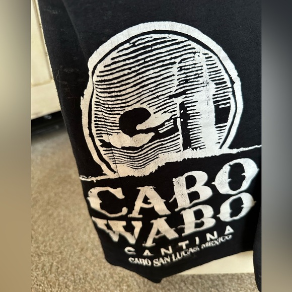 Women’s sheer burnout v neck Cabo wabo - Picture 4 of 4